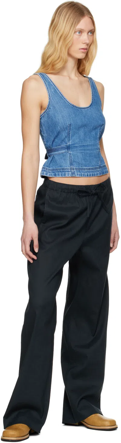 Rag & Bone Ultra Featherweight Estelle Denim Top In Beekman In Beekman