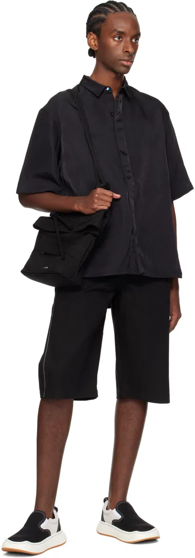 Ader Error Black Log Lad Sneakers In Black