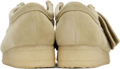 Clarks Originals Womens Wallacraft Bee Suede Shoes In Beige In Neturals