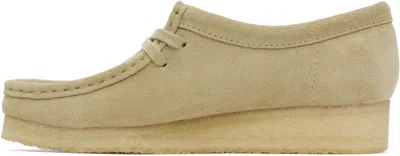 Clarks Originals Womens Wallacraft Bee Suede Shoes In Beige In Neturals