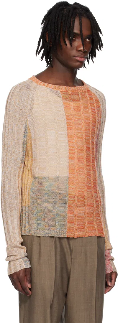 Eckhaus Latta Reef Symphony Sweater In Reef
