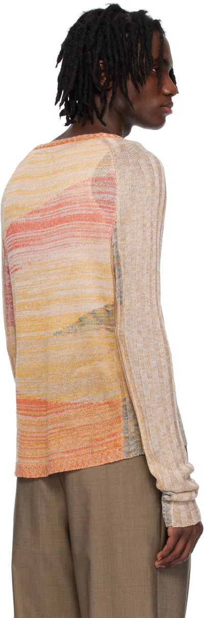 Eckhaus Latta Reef Symphony Sweater In Reef