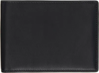Common Projects Black Standard Wallet In Black