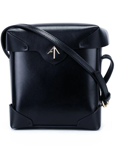 Shop Manu Atelier Mini 'pristine' Bag - Black