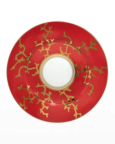 Raynaud Coral Cristobal Salad Plate