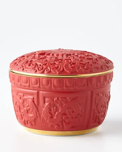 L'objet Cinnabar Candle In Red