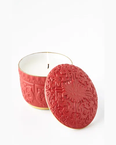 L'objet Cinnabar Candle In Red