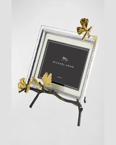 Michael Aram Butterfly Ginkgo Easel Picture Frame In Bronze