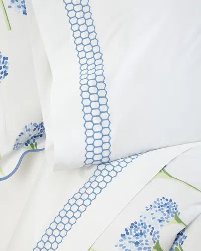 Matouk Two Standard Liana 520 Thread Count Pillowcases In Ocean
