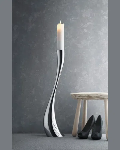 Georg Jensen Cobra Large Floor Candleholder