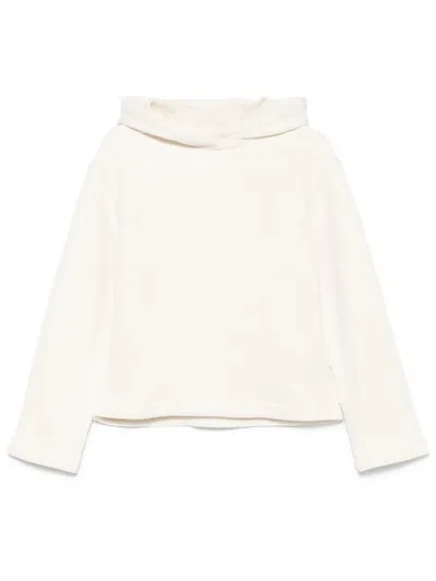 Max Mara Hooded Design Long Sleeves Machine Wash In White