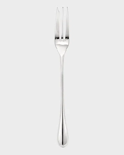Christofle Perles 2 Serving Fork