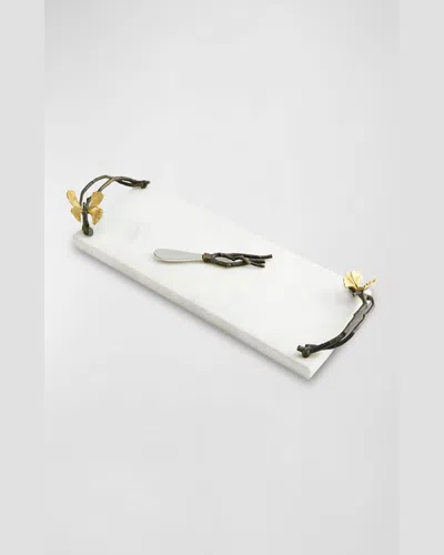 Michael Aram Butterfly Ginkgo Small Cheese Board With Knife