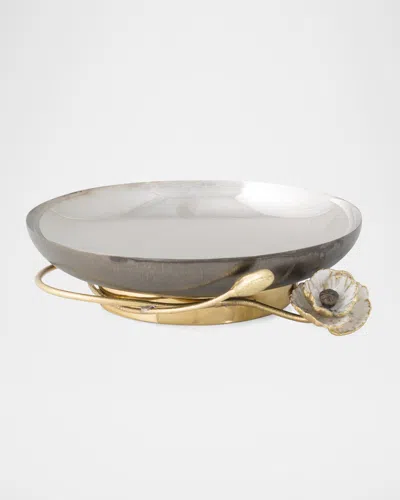 Michael Aram Anemone Small Footed Platter