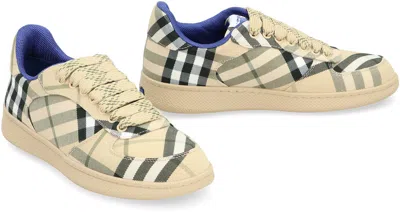 BURBERRY BURBERRY TERRACE CHECKED MOTIF SNEAKERS 