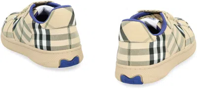 BURBERRY BURBERRY TERRACE CHECKED MOTIF SNEAKERS 