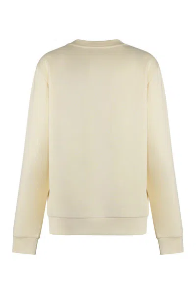 Apc A.p.c. Standard Rue Madame Cotton Sweatshirt In Green