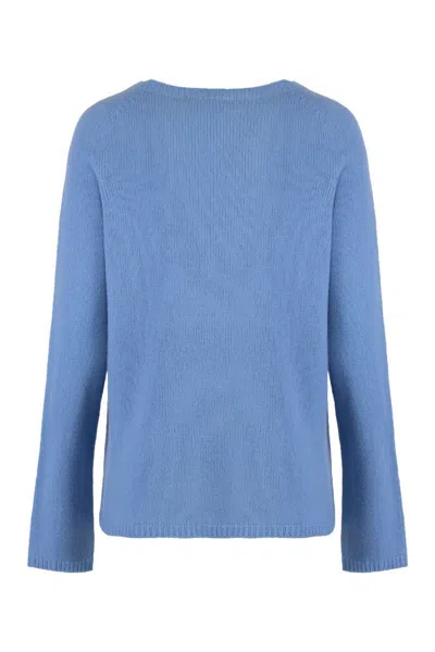 's Max Mara S Max Mara Georg Wool And Cashmere Sweater In Blue