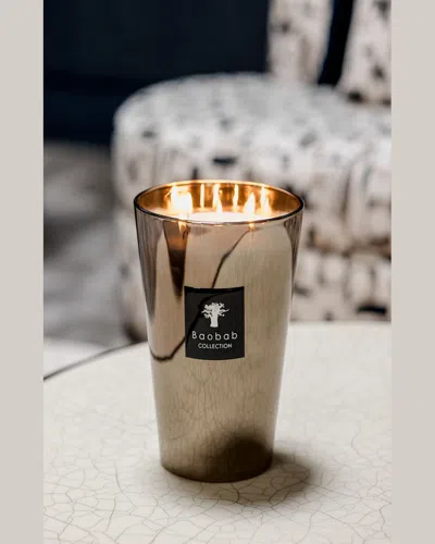 Baobab Collection Les Exclusives Platinum Candle In Silver