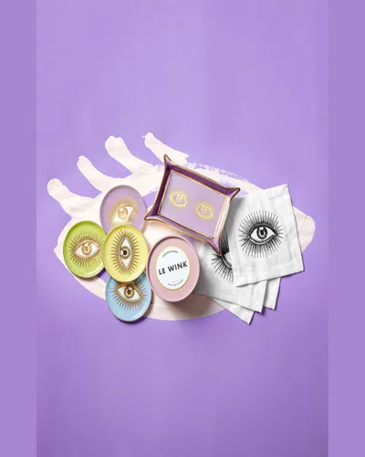 Jonathan Adler Le Wink Coasters Set Of Four