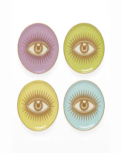 Jonathan Adler Le Wink Coasters Set Of Four