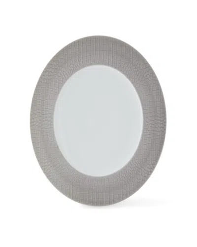 Neiman Marcus 12-piece Crocodile Metallic Dinnerware Set