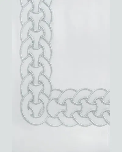 Home Treasures Links Standard Sham In Silver