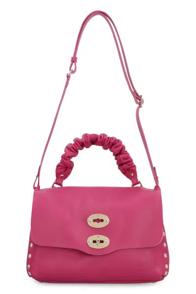 Zanellato Postina S Daily Leather Handbag In Pink