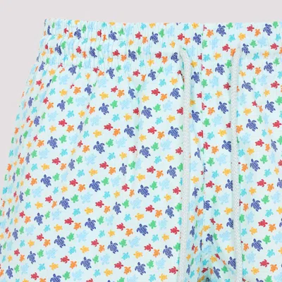 Vilebrequin Micro Ronde Des Tortues Rainbow Stretch Short Swim Shorts In Multicolour