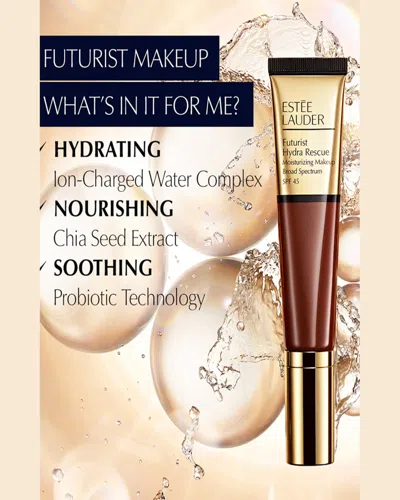 Estée Lauder Futurist Hydra Rescue Moisturizing Foundation Spf 45 In 7n2 Rich Amber