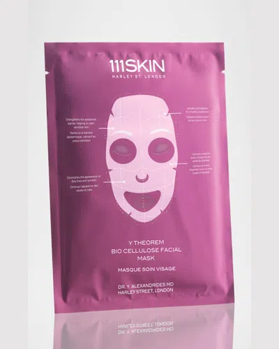 111skin Y Theorem Bio Cellulose Facial Mask 1 Mask 1 Mask In White
