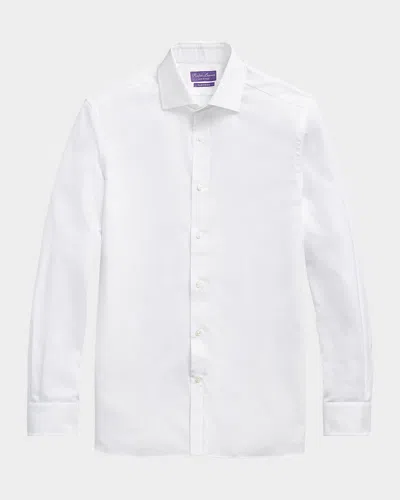 Polo Ralph Lauren Men's Aston Cotton Poplin Dress Shirt In White