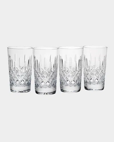 Reed & Barton Hamilton Crystal 4-piece Highball Glass Set
