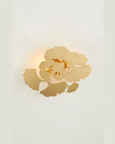 Tommy Mitchell Small Ginkgo Flushmount Light