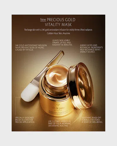 Clé De Peau Beauté Cle De Peau Beaute Precious Gold Vitality Mask 2.7 Oz.