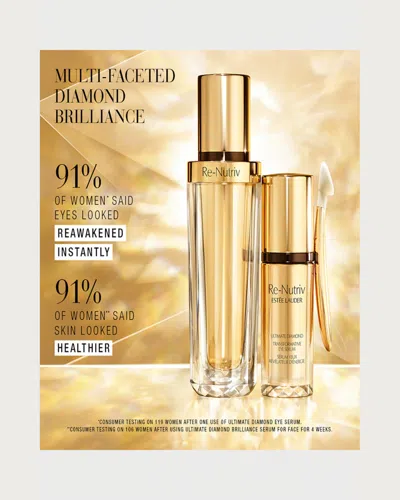 Estée Lauder Re-nutriv Ultimate Diamond Transformative Eye Serum 0.5 Oz. In No Color