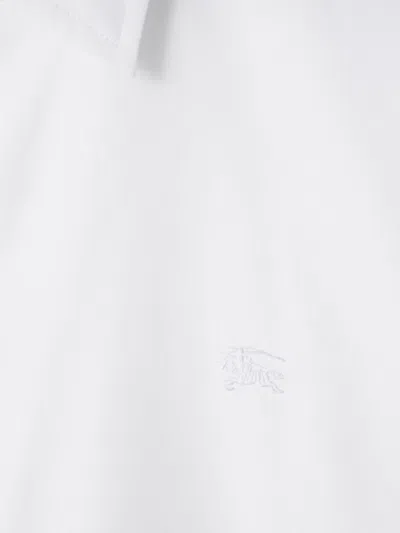 Burberry Regular Fit Cotton Formal Shirt In White