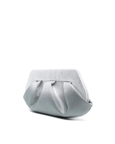 Themoirè Borsa Emera Strass Degradè In Silver