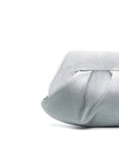 Themoirè Borsa Emera Strass Degradè In Silver