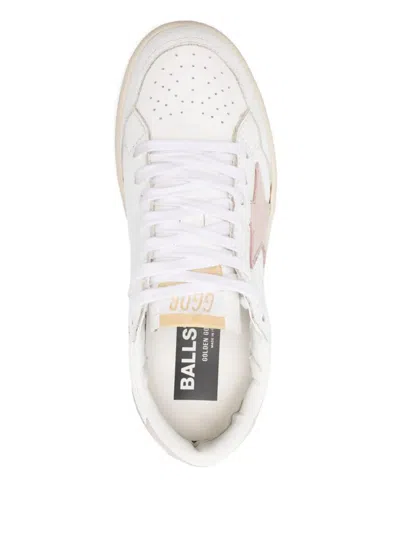 Golden Goose Low-top Sneakers With Perforated Upper In Pattern