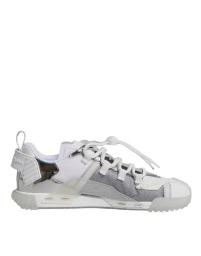 Dolce & Gabbana Multicolor Nylon Ns1 Low Top Sneakers Shoes In Multicolor