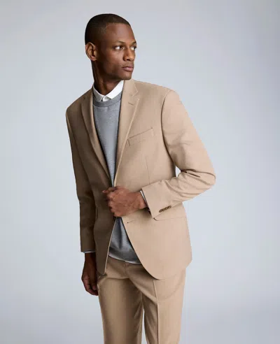Kenneth Cole The Ready Flex Slim Fit Nested Suit In Tan