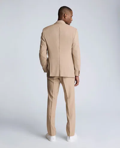 Kenneth Cole The Ready Flex Slim Fit Nested Suit In Tan