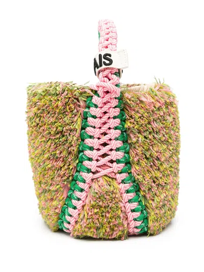 Alemais Monte Fringe Macrame Basketball