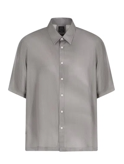 Armani Exchange Shirt  Men Color Grey