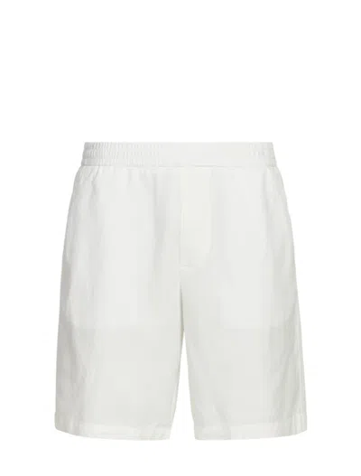 Armani Exchange Short Droit En Coton