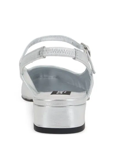 Carel Paris Oceano Ballerinas In Bi-silver Calf