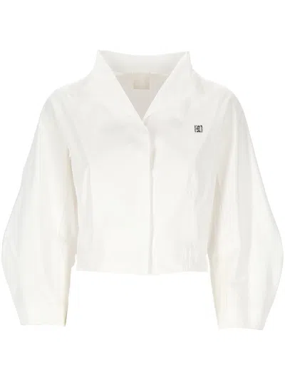 Givenchy White Poplin Shirt In White