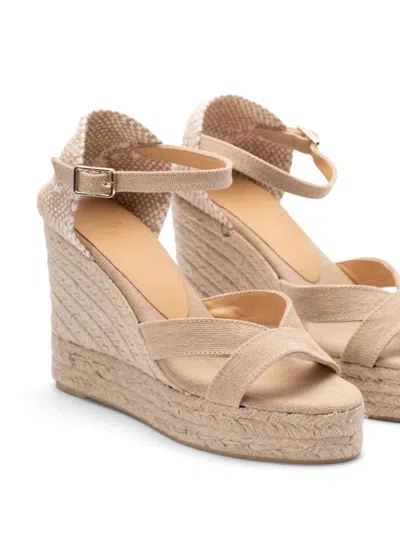 Castaã±er Castañer Flat Shoes In Beige