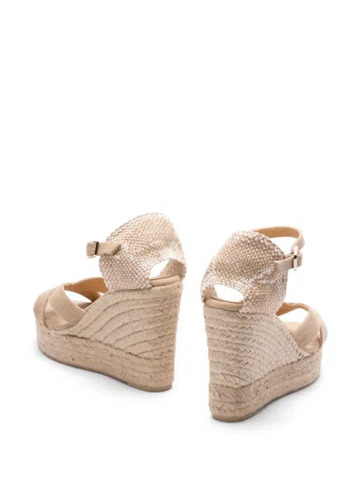 Castaã±er Castañer Flat Shoes In Beige